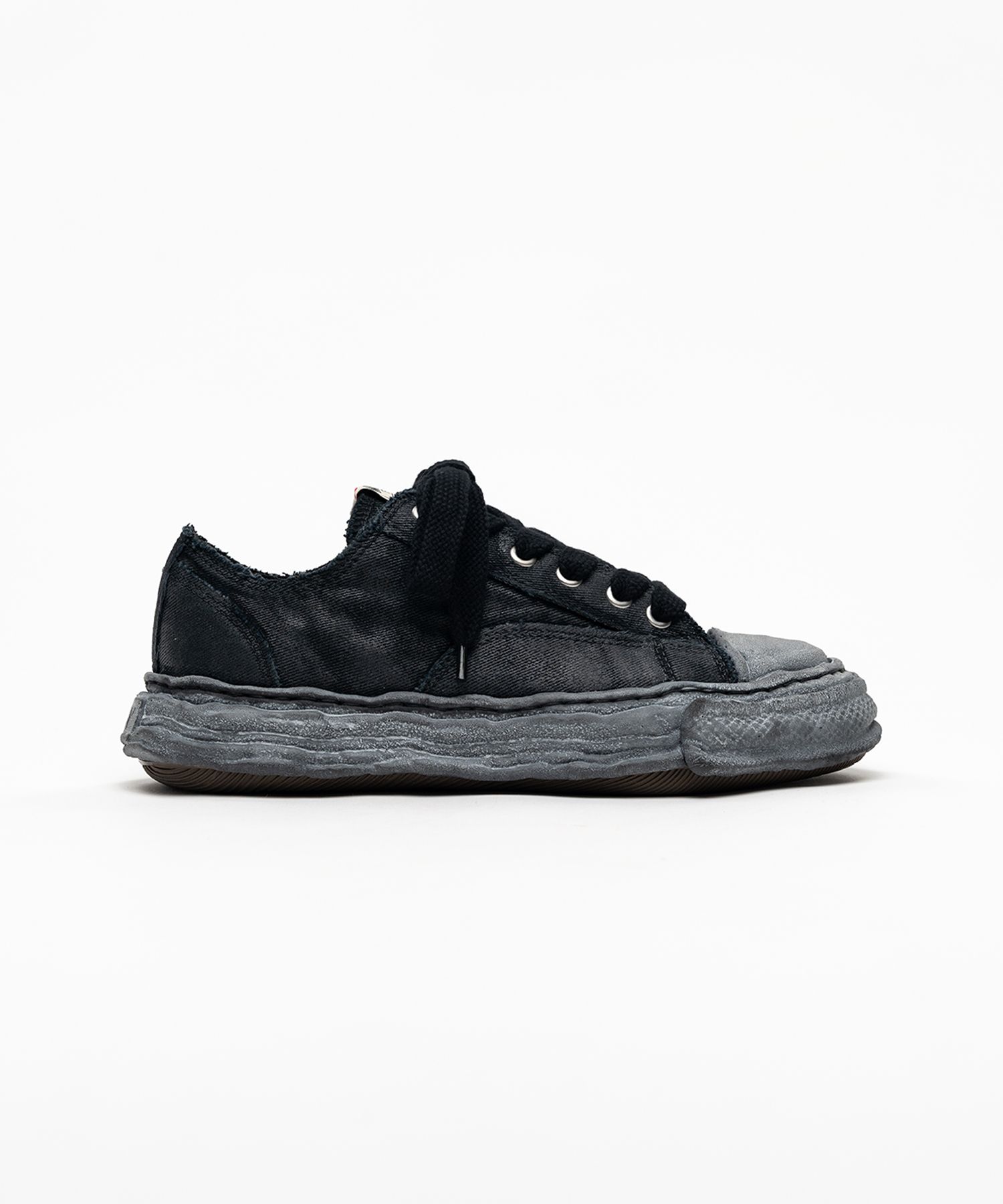 "PETERSON23" OG Sole Brushed Twill Low-top Sneakers