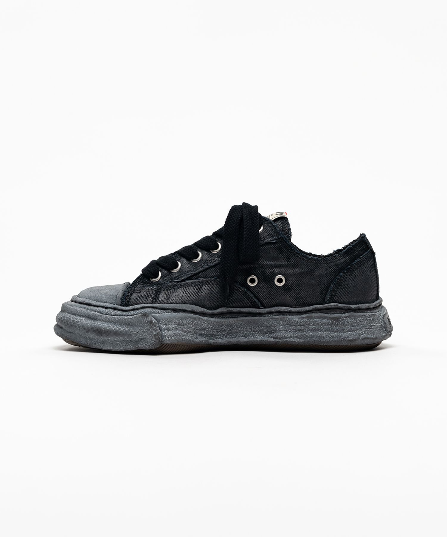 "PETERSON23" OG Sole Brushed Twill Low-top Sneakers