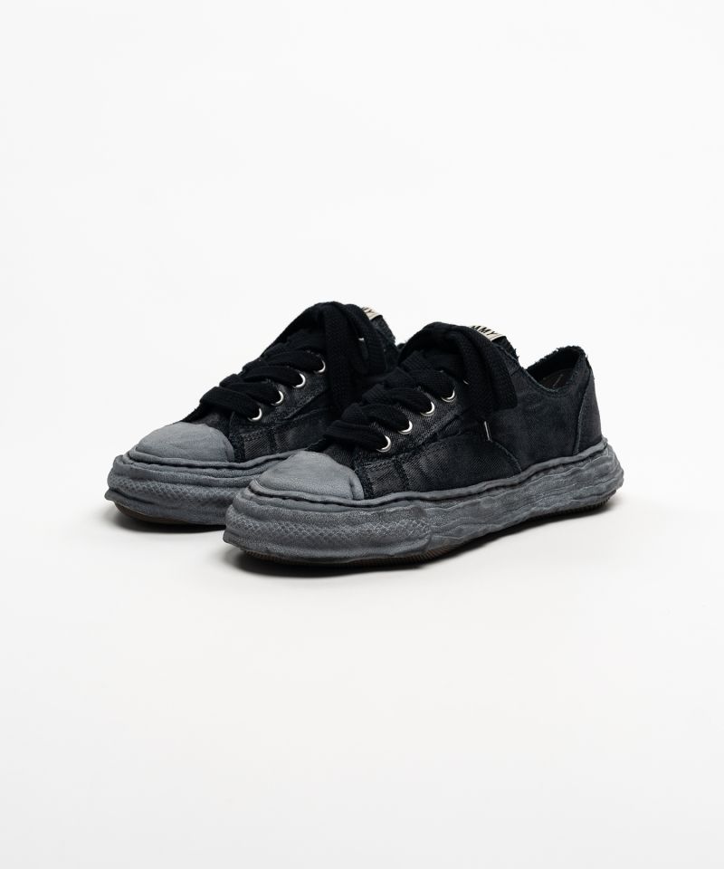 "PETERSON23" OG Sole Brushed Twill Low-top Sneakers