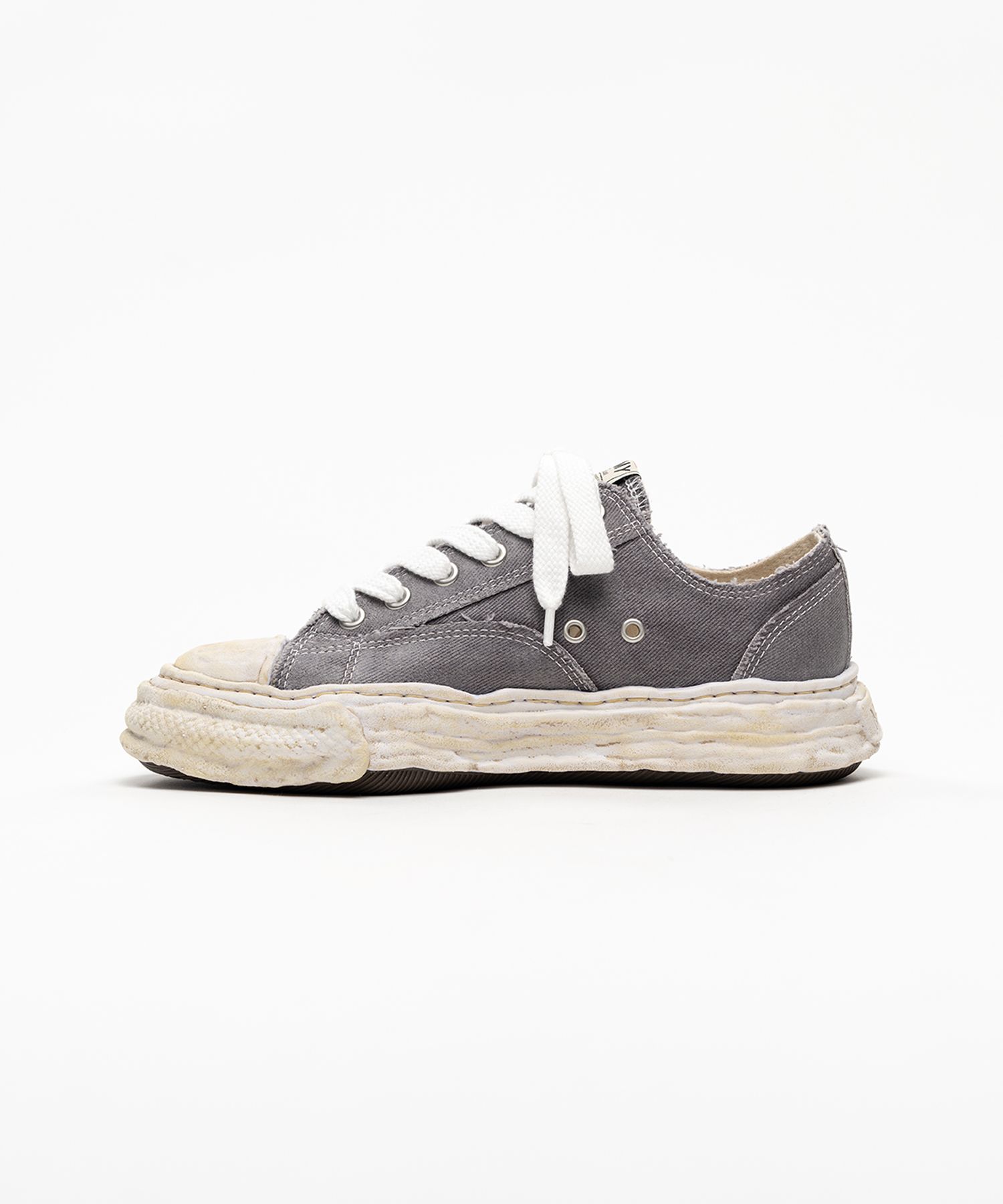"PETERSON23" OG Sole Brushed Twill Low-top Sneakers