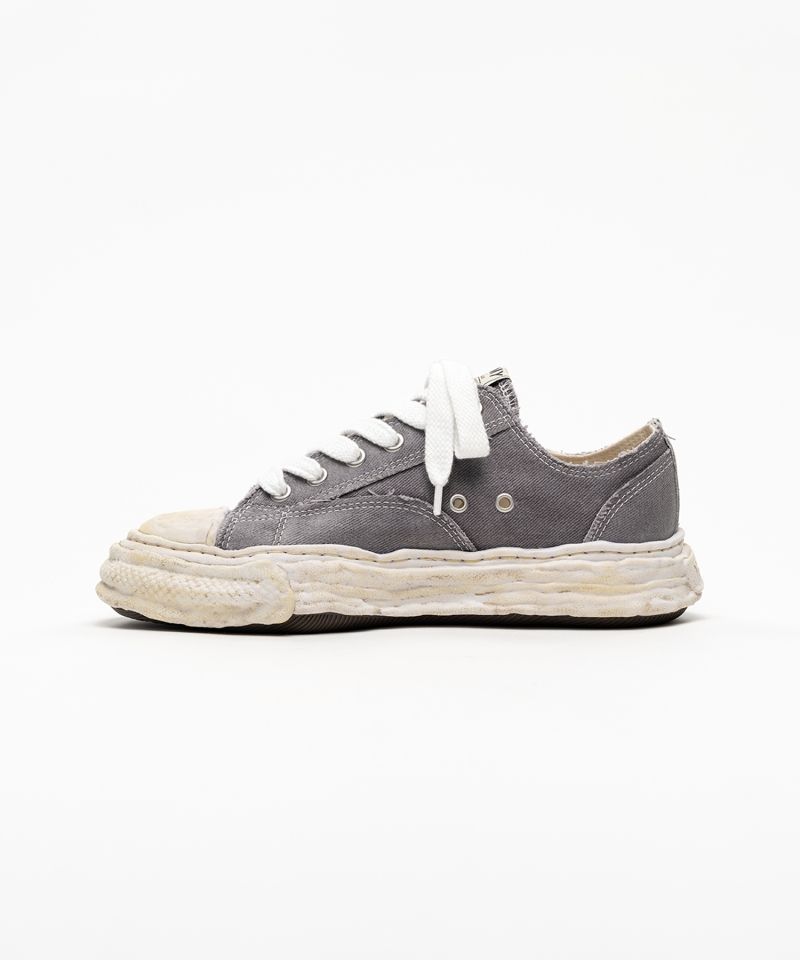 "PETERSON23" OG Sole Brushed Twill Low-top Sneakers
