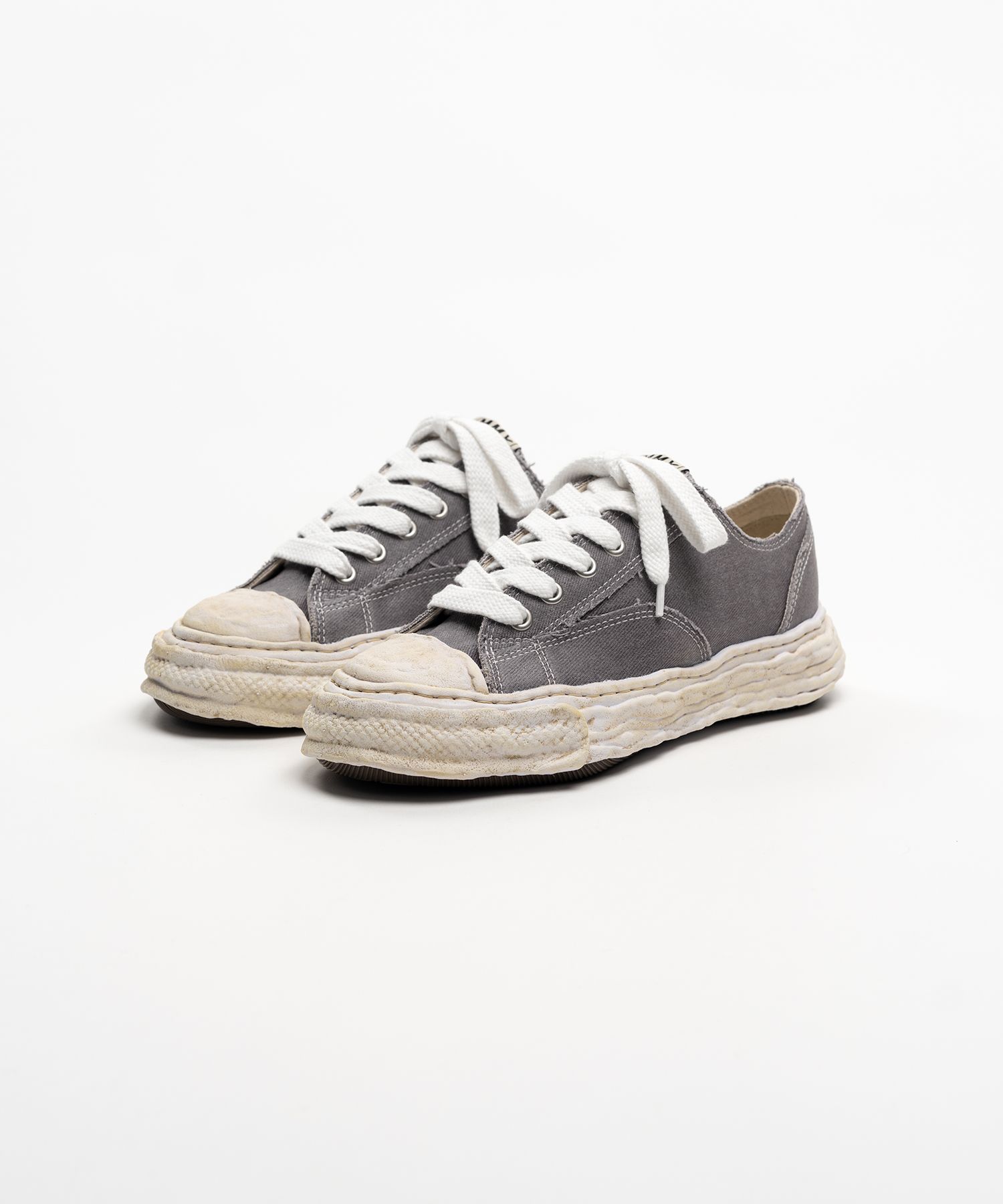 "PETERSON23" OG Sole Brushed Twill Low-top Sneakers