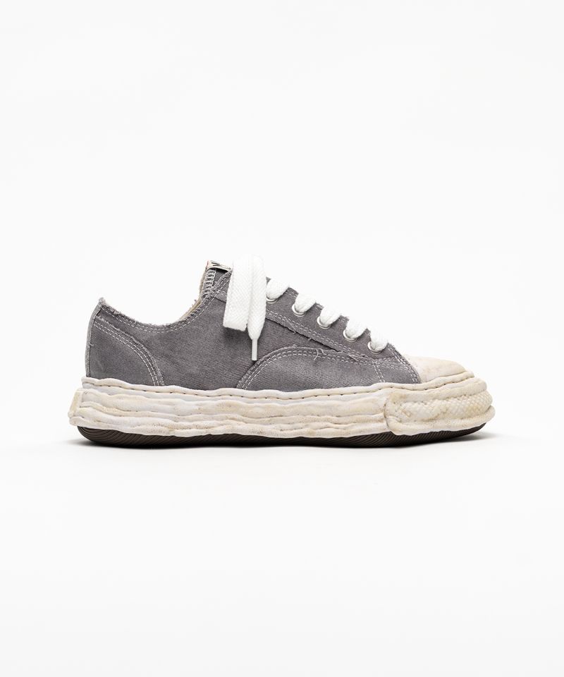 "PETERSON23" OG Sole Brushed Twill Low-top Sneakers