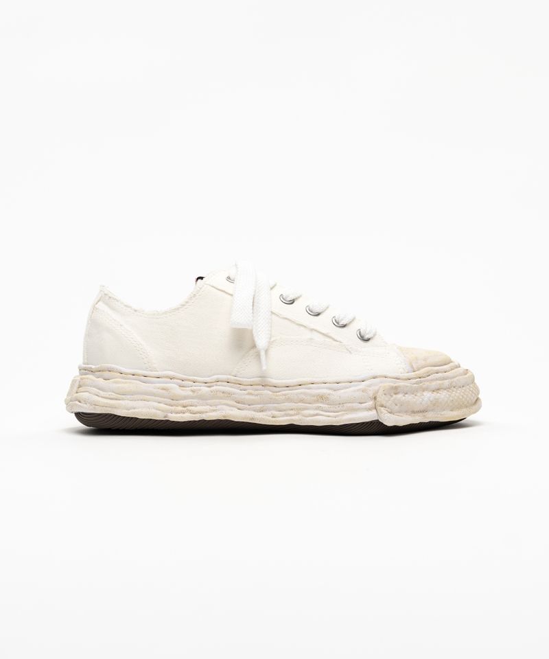 "PETERSON23" OG Sole Brushed Twill Low-top Sneakers