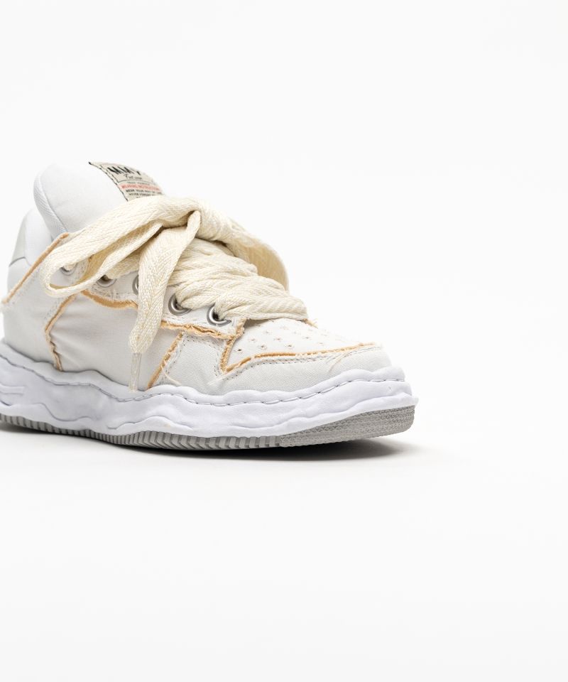 "WAYNE PUFFER" OG Sole Patterned Lace Canvas Low-top Sneakers