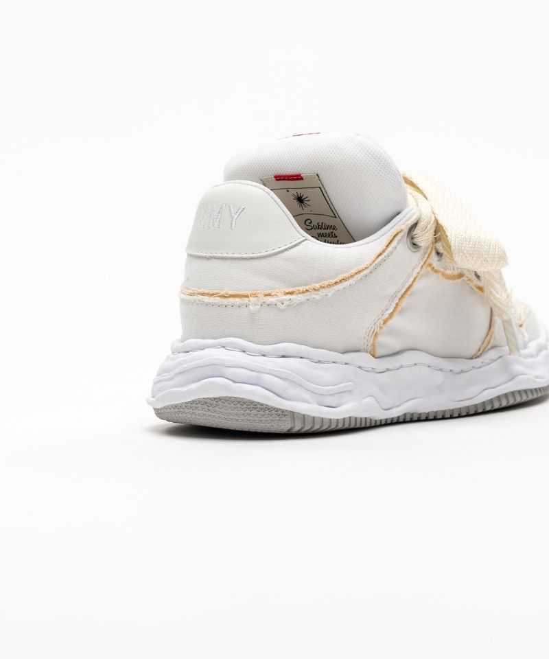 "WAYNE PUFFER" OG Sole Patterned Lace Canvas Low-top Sneakers