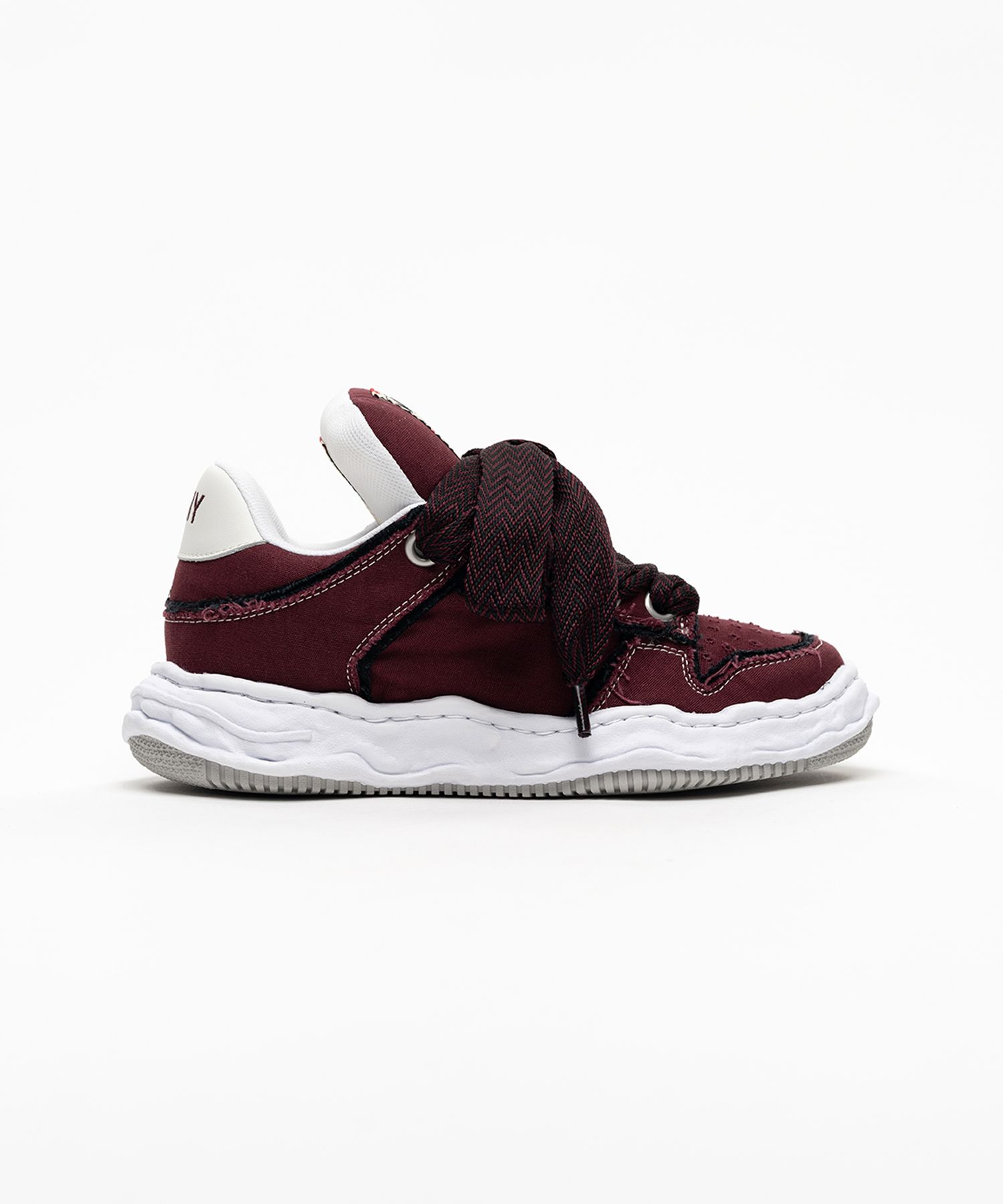 "WAYNE PUFFER" OG Sole Patterned Lace Canvas Low-top Sneakers
