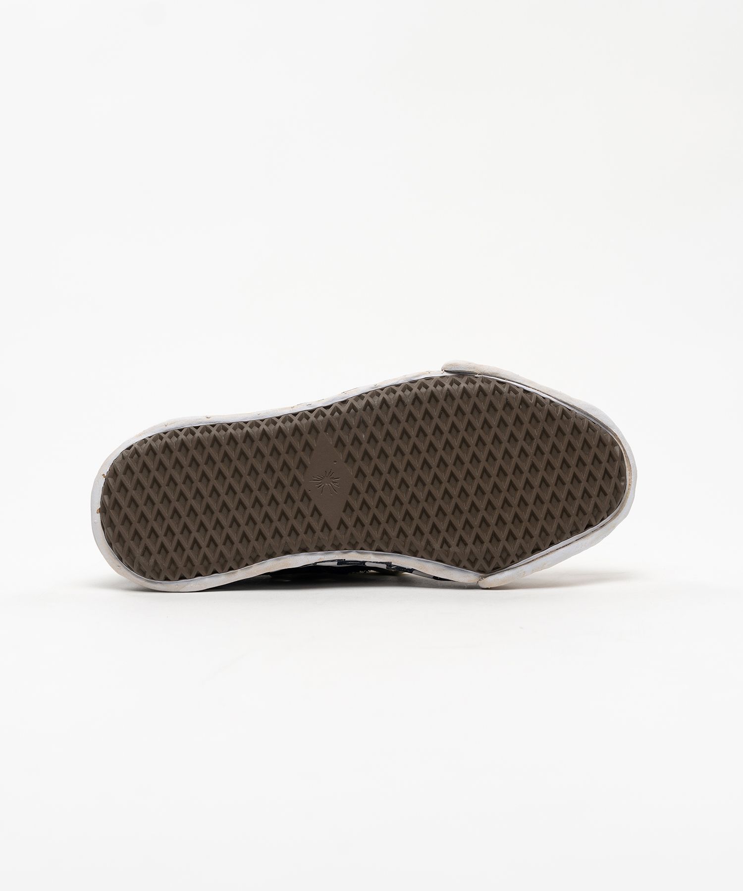 "HANK" OG Graffiti Check Sole Canvas Low-top Sneakers