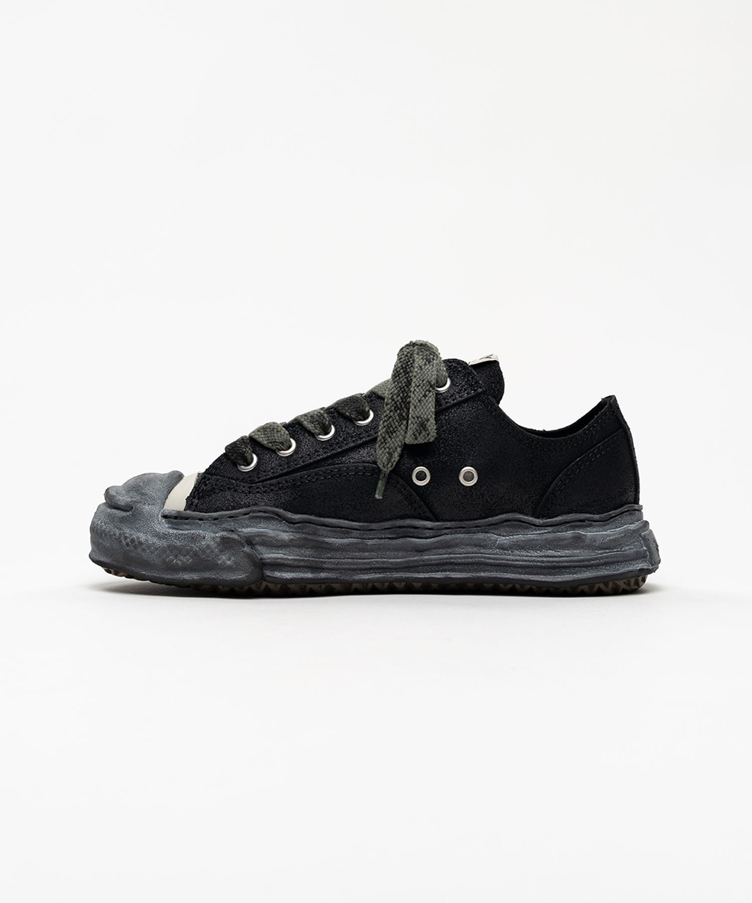 "HANK" OG Sole Waxed Low-top Sneakers