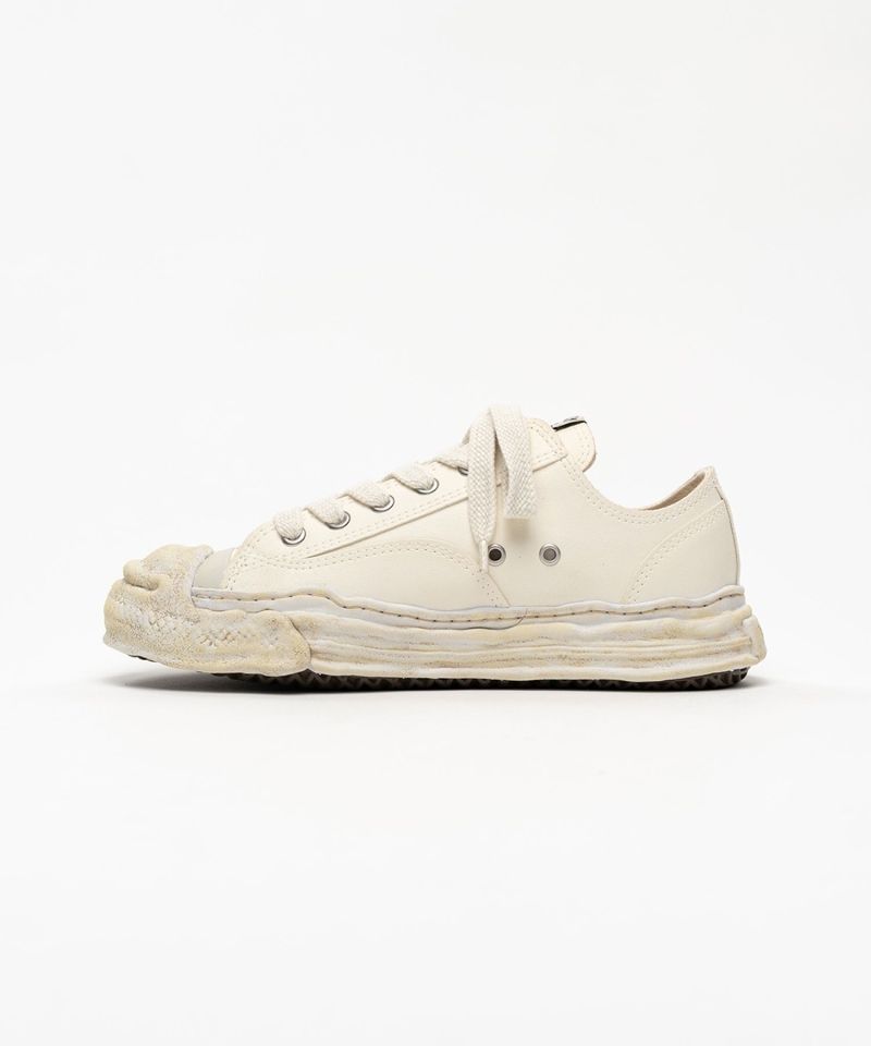 "HANK" OG Sole Waxed Low-top Sneakers