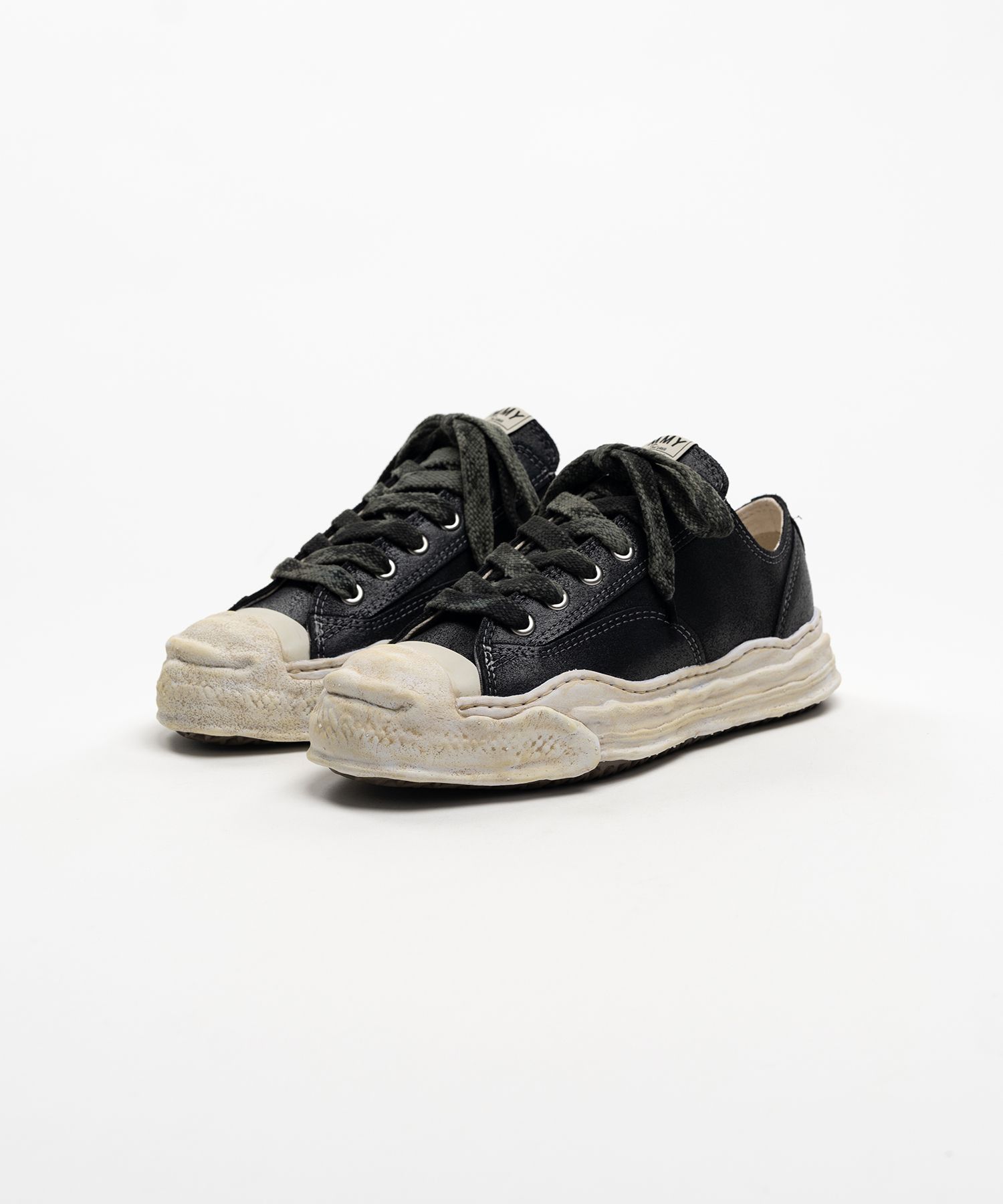 "HANK" OG Sole Waxed Low-top Sneakers