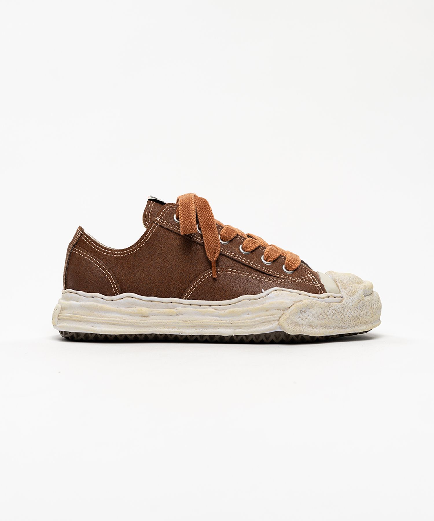 "HANK" OG Sole Waxed Low-top Sneakers