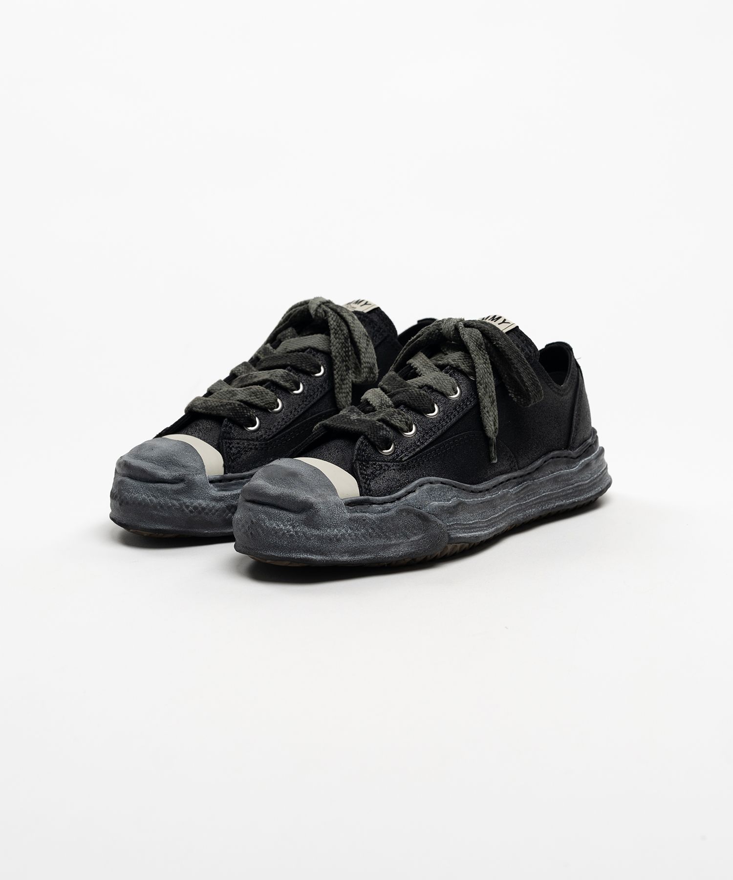 "HANK" OG Sole Waxed Low-top Sneakers