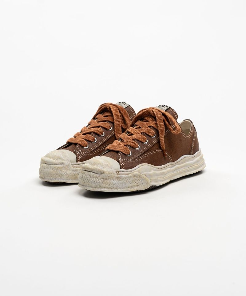 "HANK" OG Sole Waxed Low-top Sneakers
