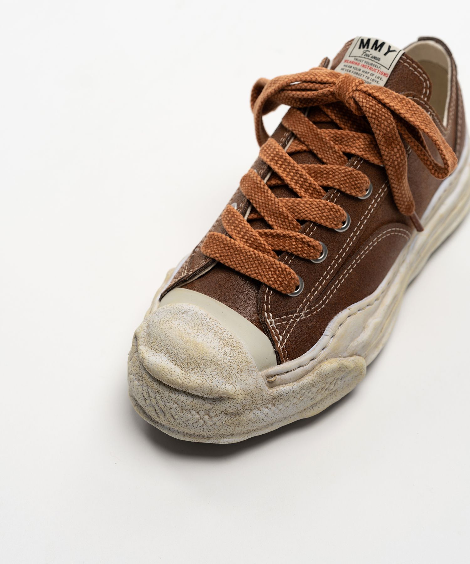 "HANK" OG Sole Waxed Low-top Sneakers