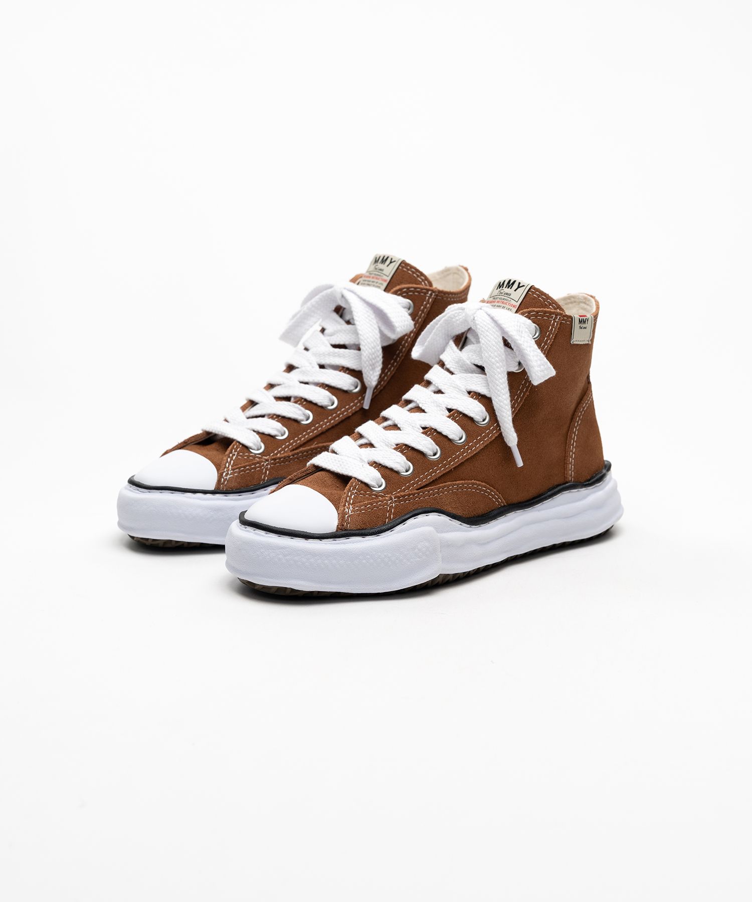 "PETERSON" OG Sole Suede High-top Sneakers