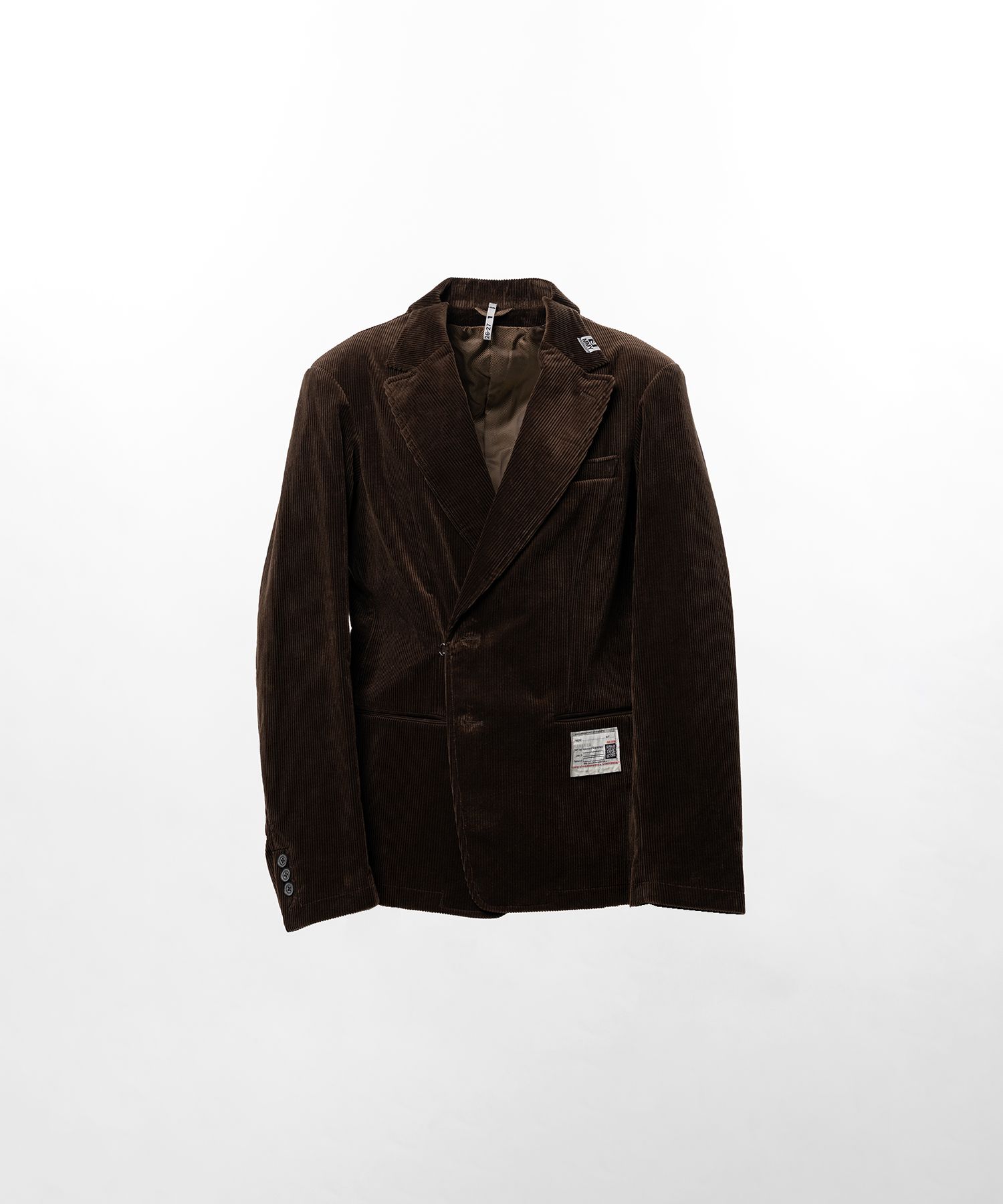 Switch Front Corduroy Tailored Jacket