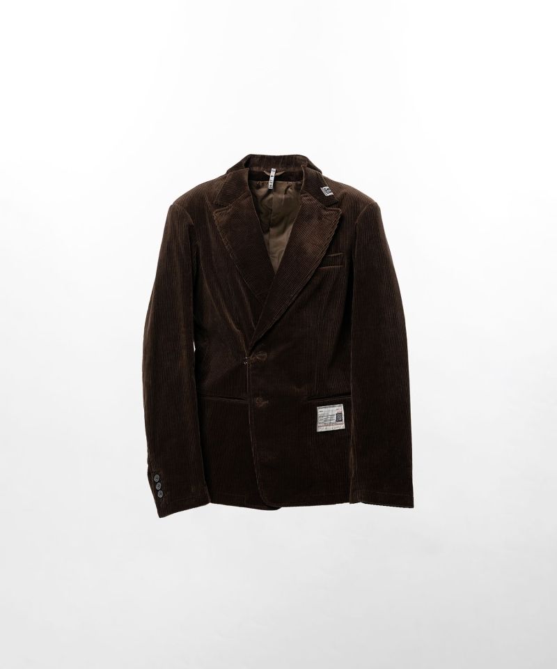 Switch Front Corduroy Tailored Jacket