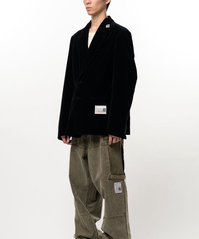 Switch Front Corduroy Tailored Jacket