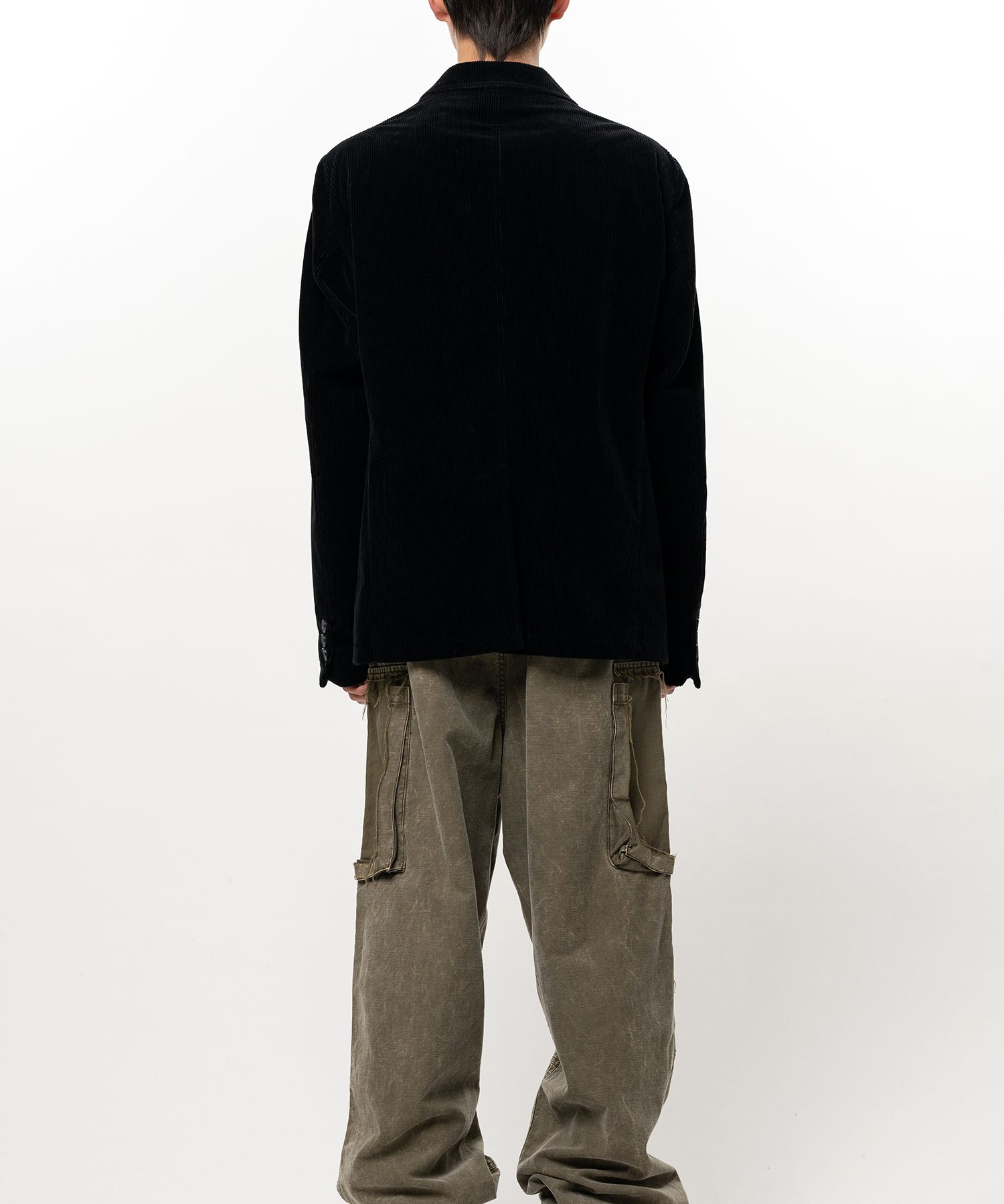 Switch Front Corduroy Tailored Jacket