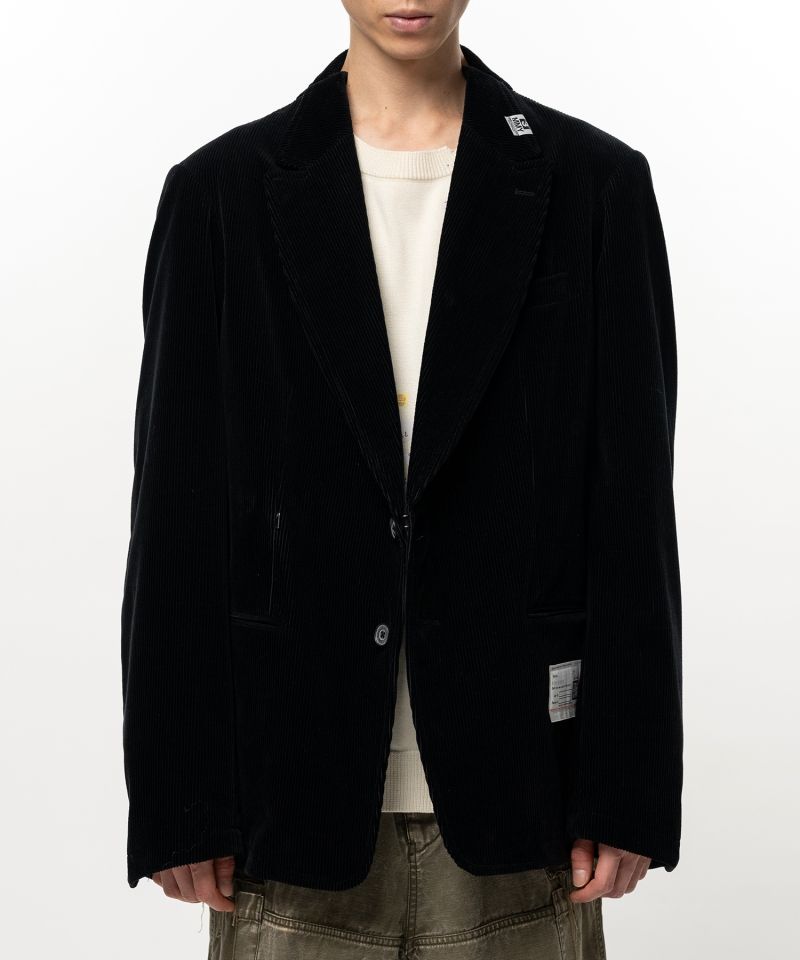 Switch Front Corduroy Tailored Jacket