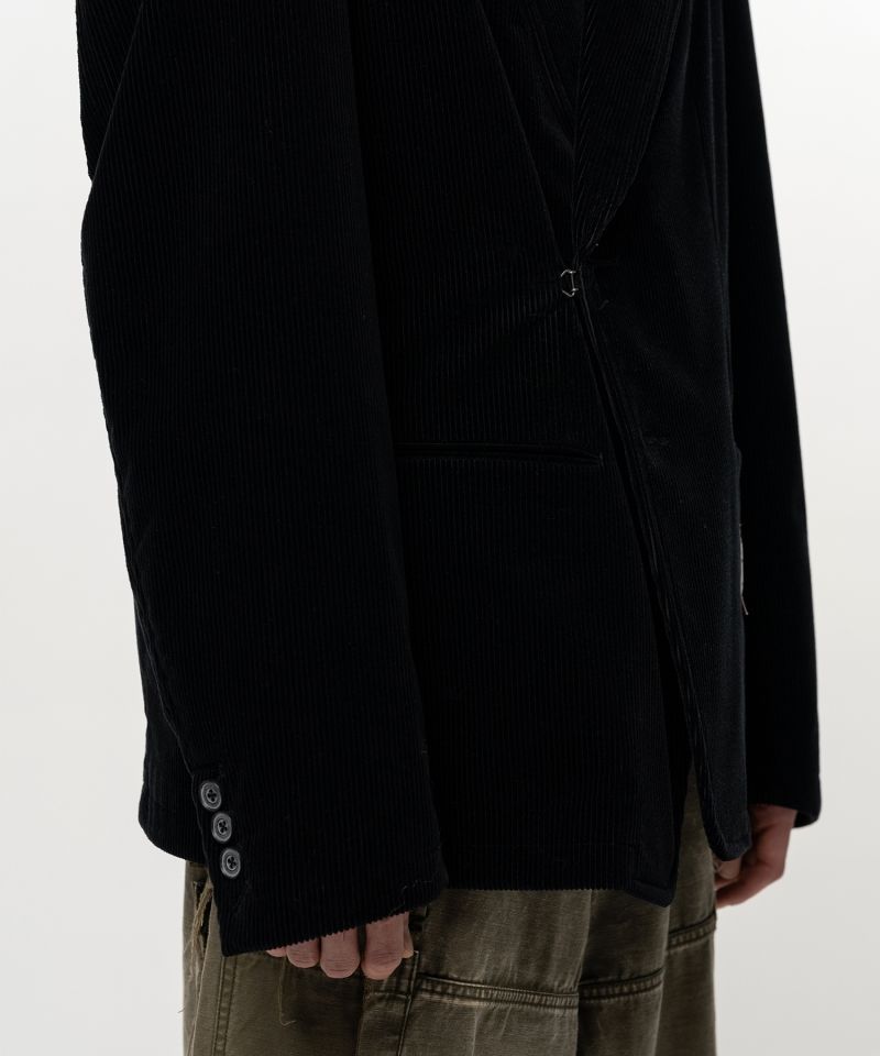Switch Front Corduroy Tailored Jacket
