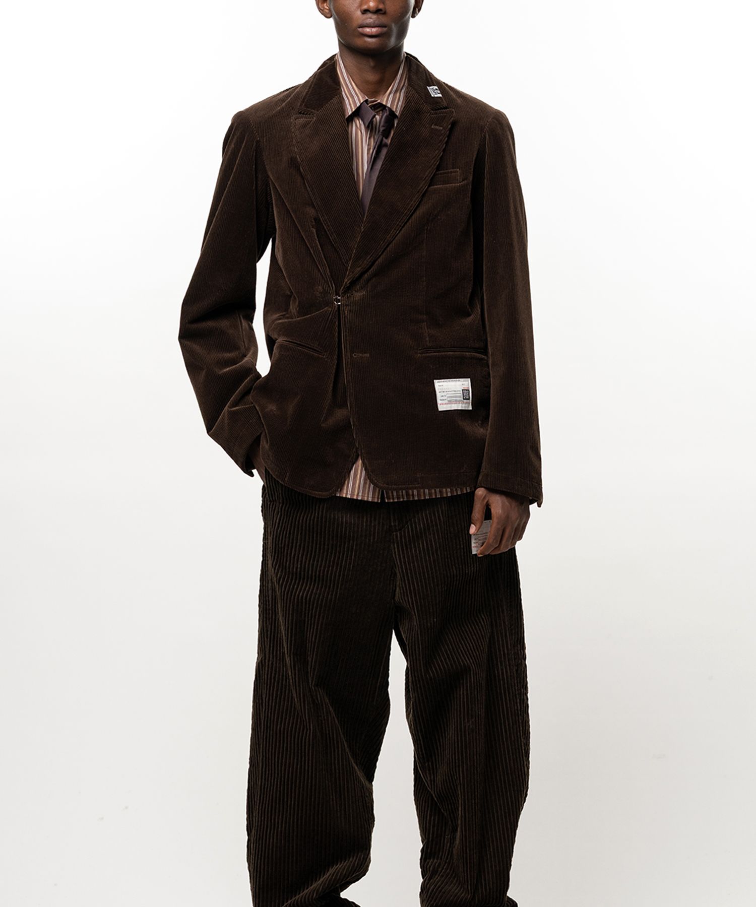 Switch Front Corduroy Tailored Jacket