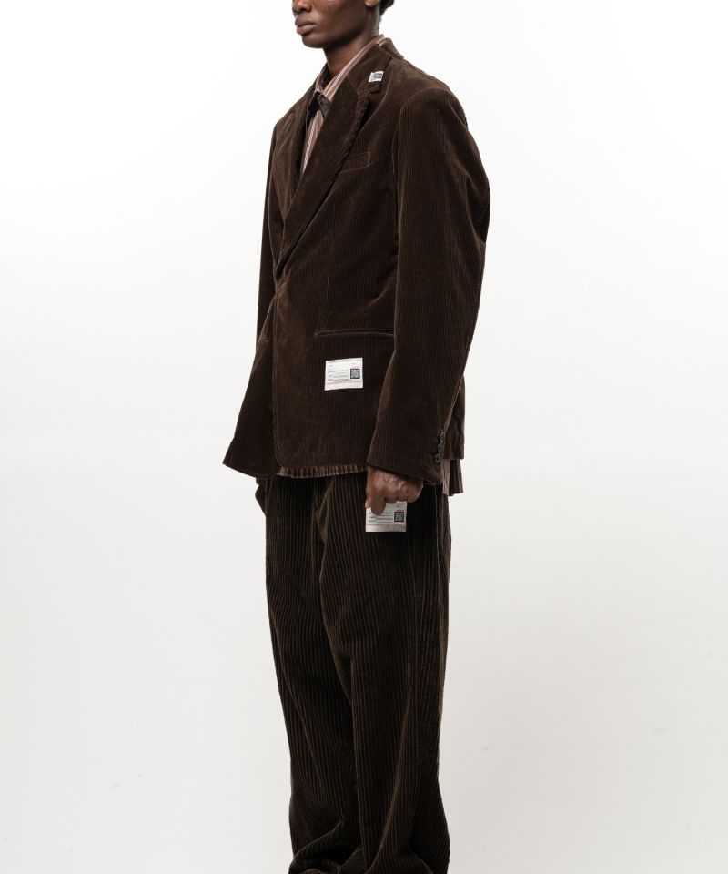 Switch Front Corduroy Tailored Jacket