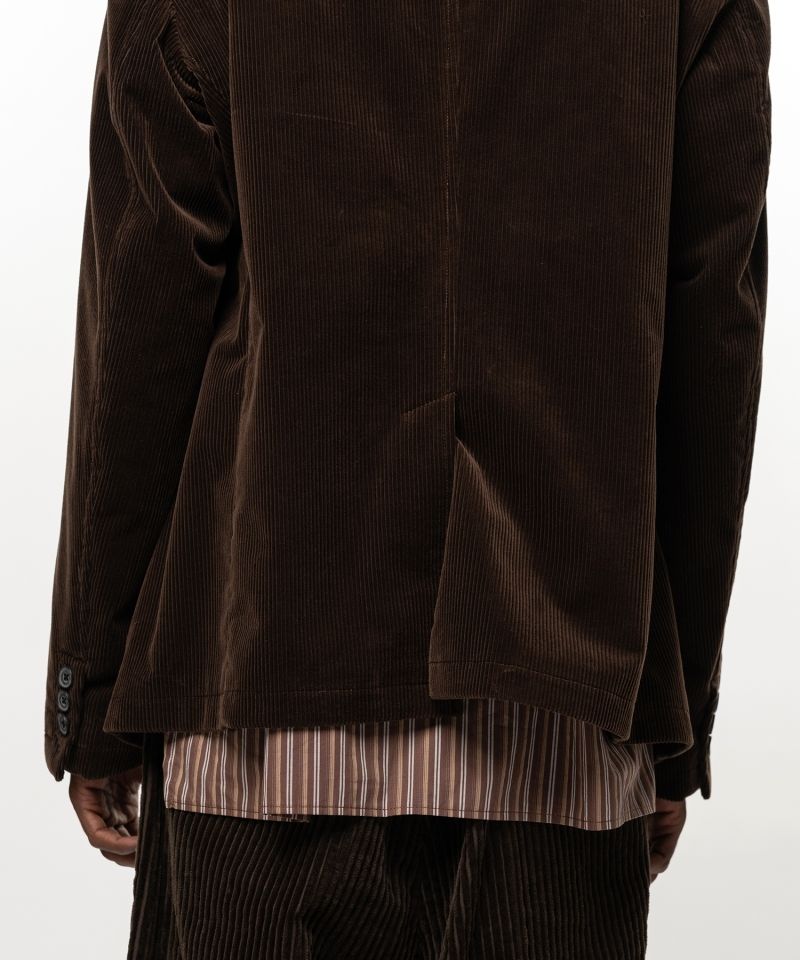 Switch Front Corduroy Tailored Jacket