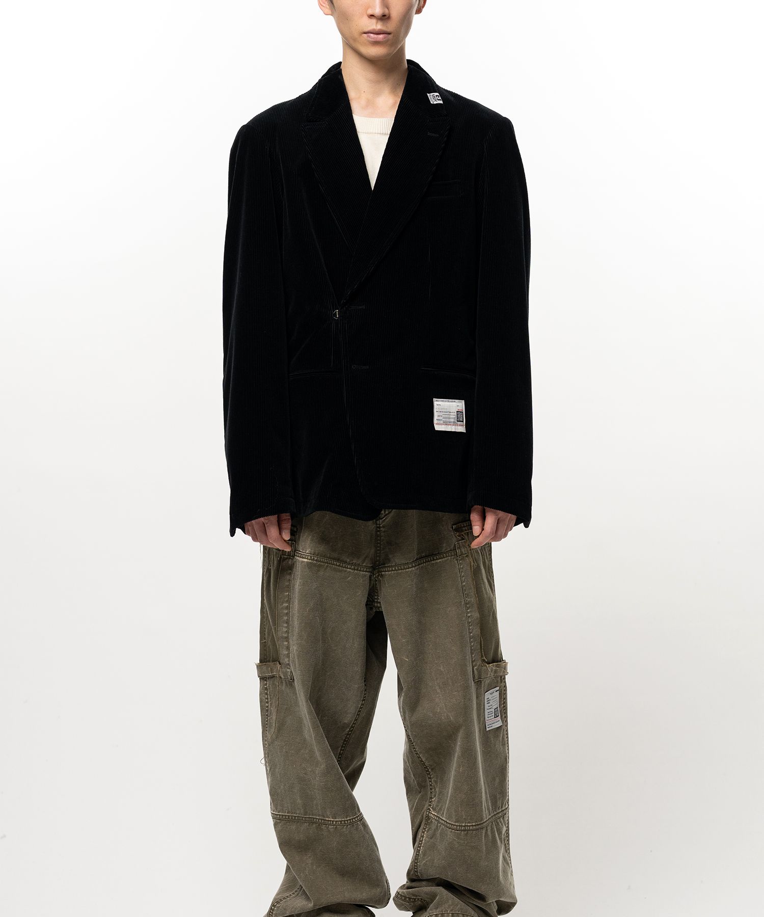 Switch Front Corduroy Tailored Jacket