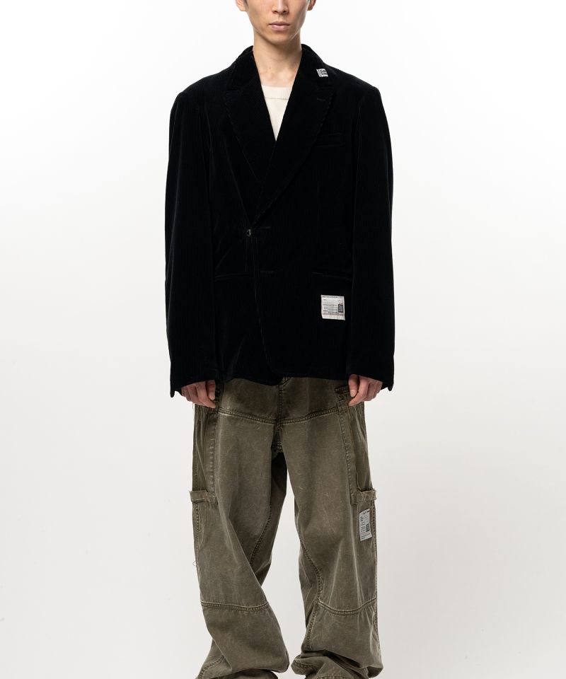 Switch Front Corduroy Tailored Jacket