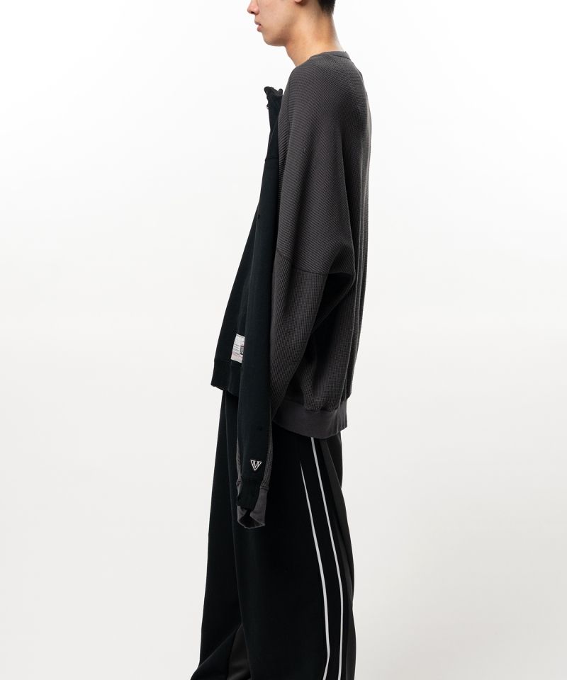 Thermal Pullover Combined Sweatshirt