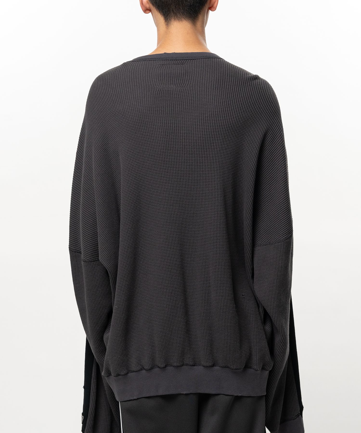 Thermal Pullover Combined Sweatshirt