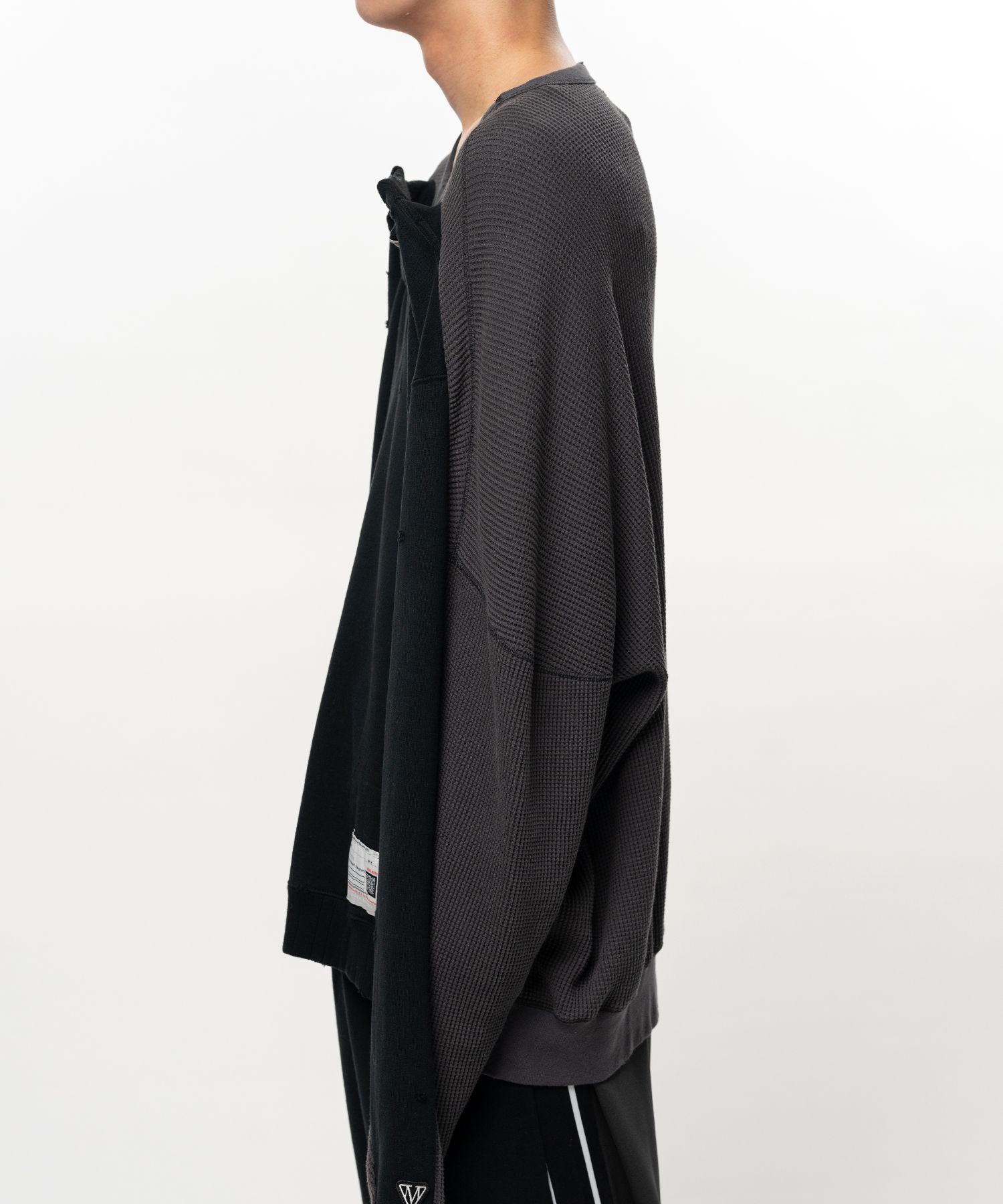 Thermal Pullover Combined Sweatshirt