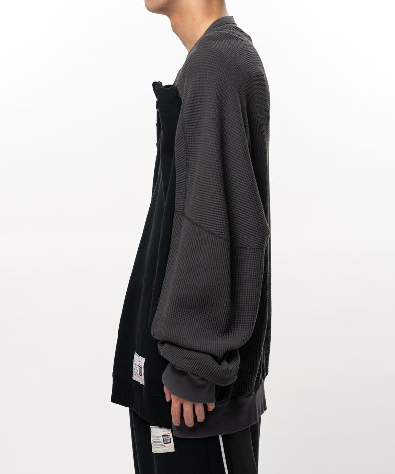 Thermal Pullover Combined Sweatshirt
