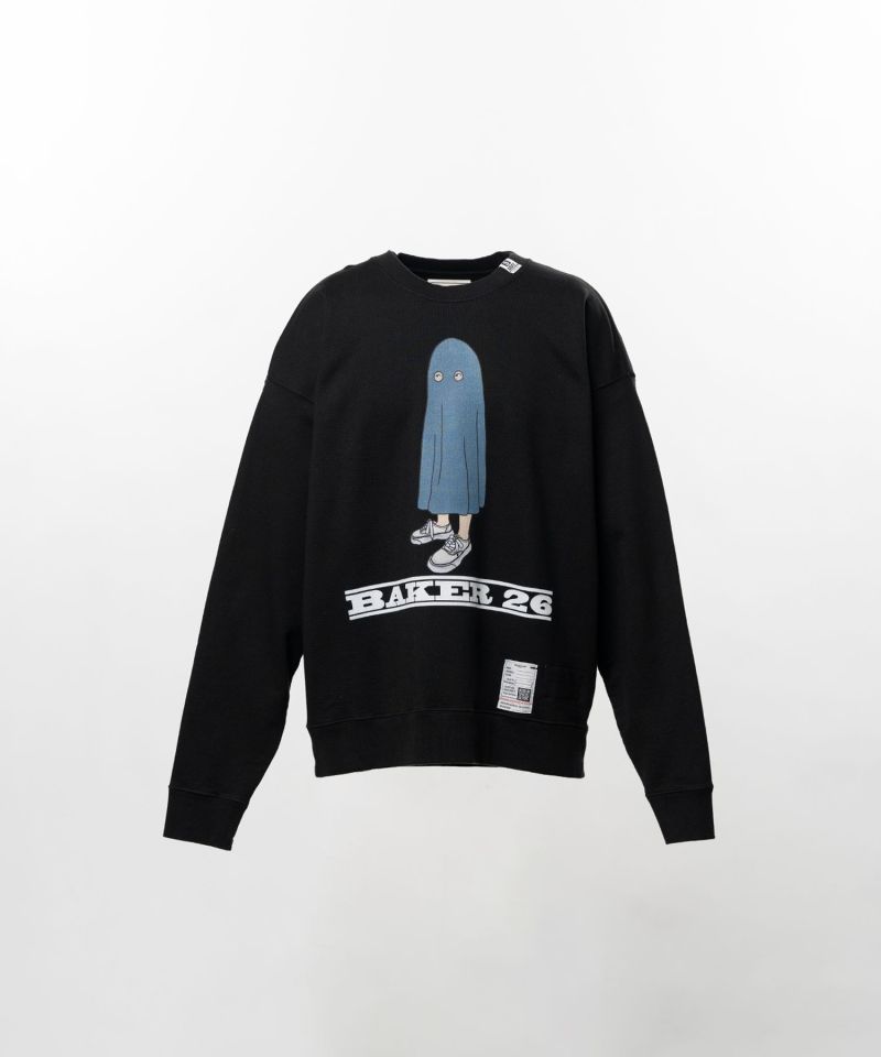BAKER 26 Printed Pullover Sweatshirt