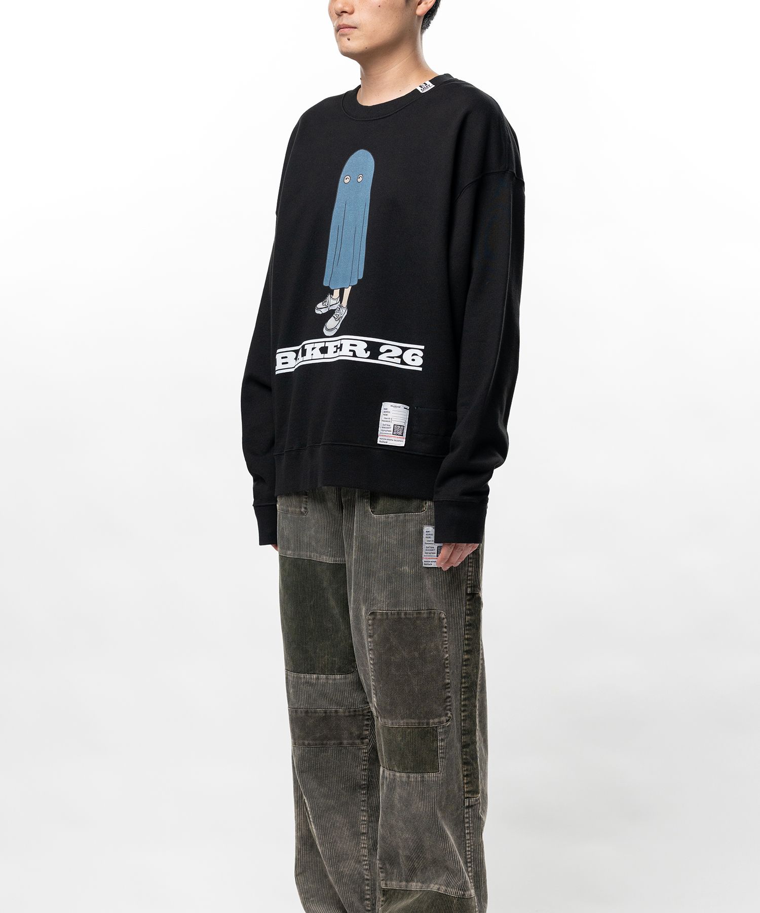 BAKER 26 Printed Pullover Sweatshirt