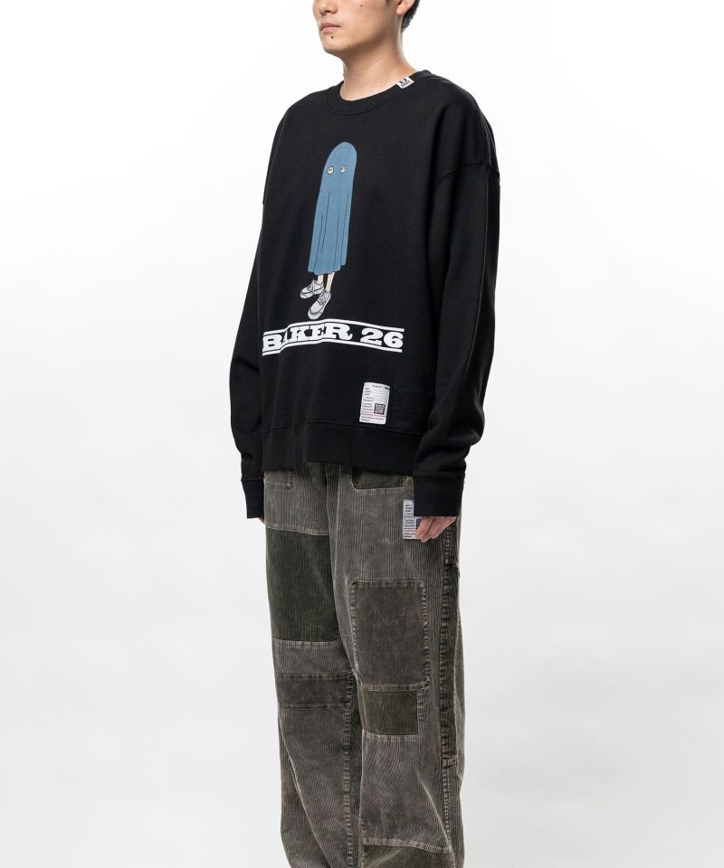 BAKER 26 Printed Pullover Sweatshirt