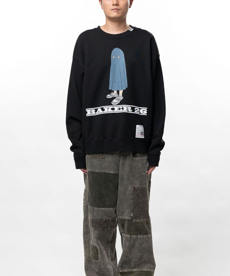BAKER 26 Printed Pullover Sweatshirt