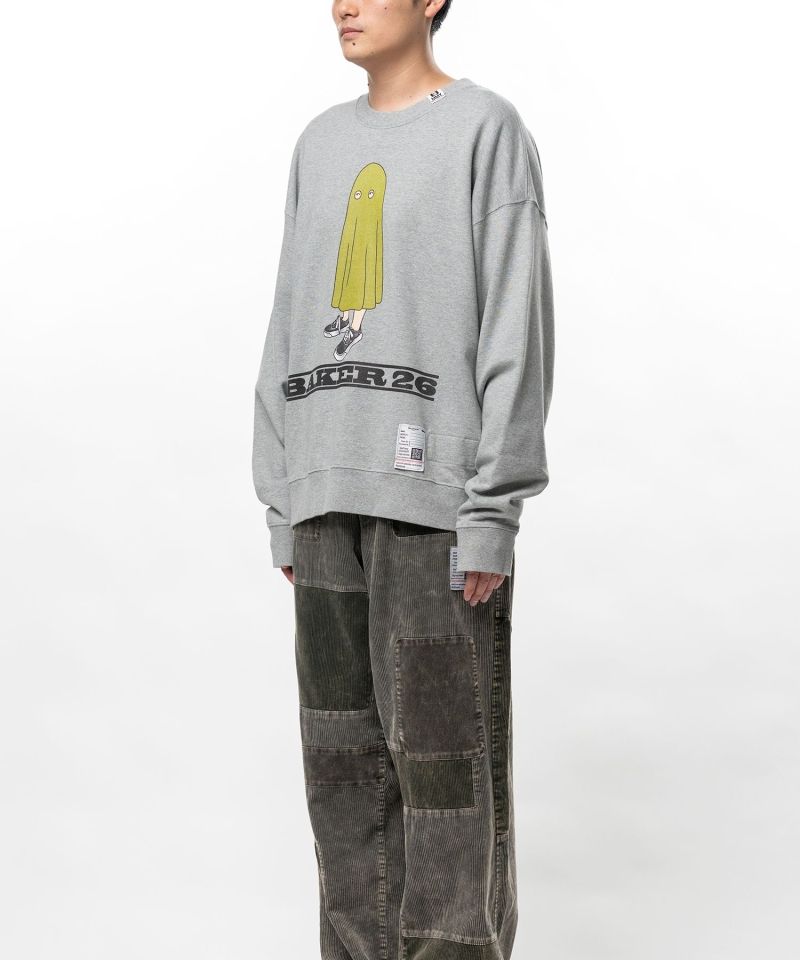 BAKER 26 Printed Pullover Sweatshirt