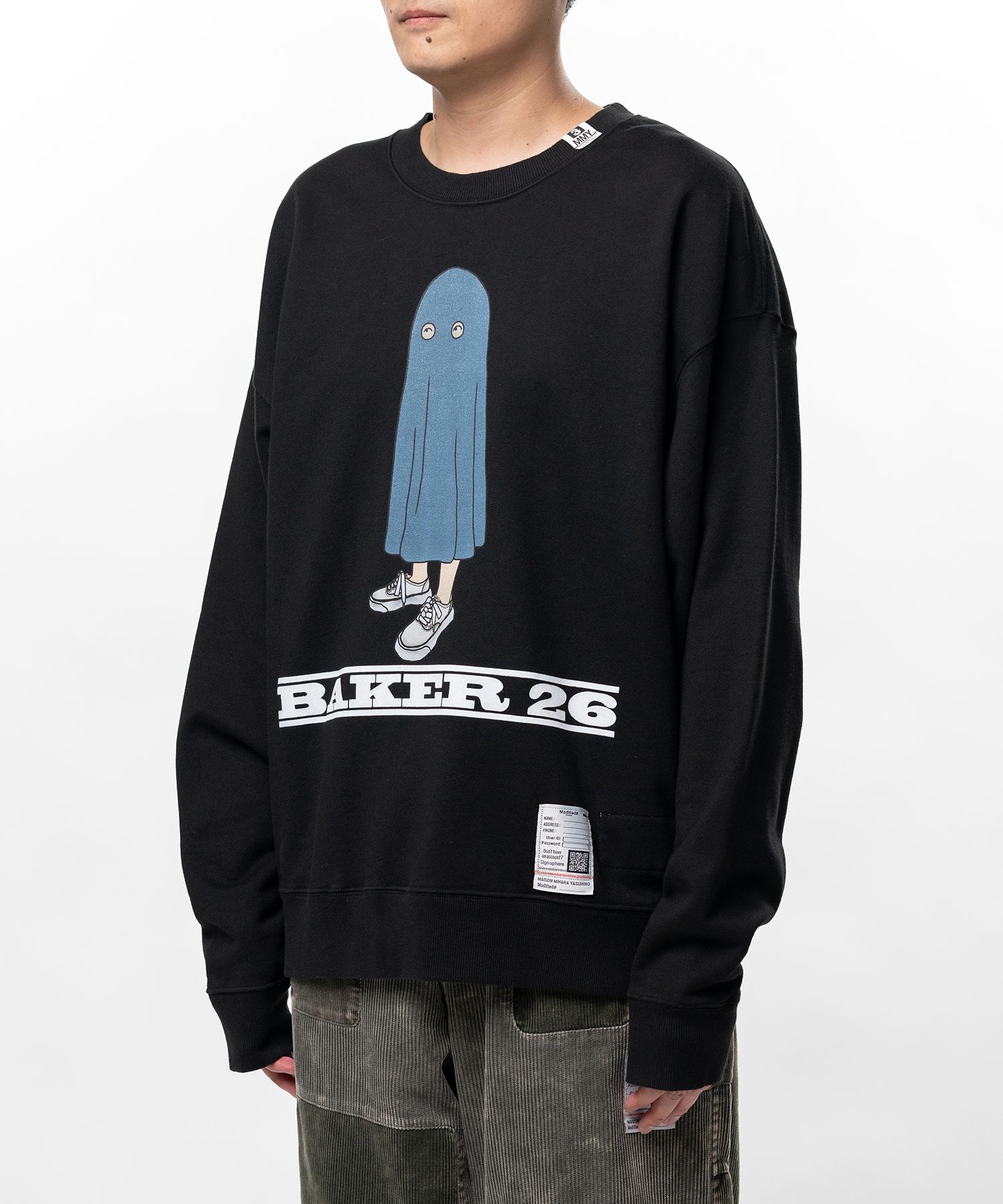 BAKER 26 Printed Pullover Sweatshirt