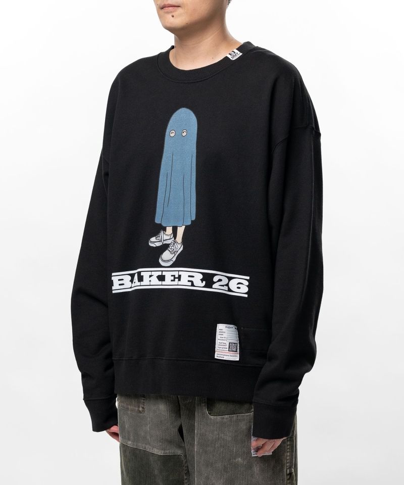 BAKER 26 Printed Pullover Sweatshirt