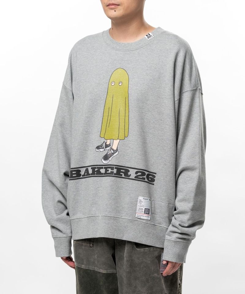 BAKER 26 Printed Pullover Sweatshirt