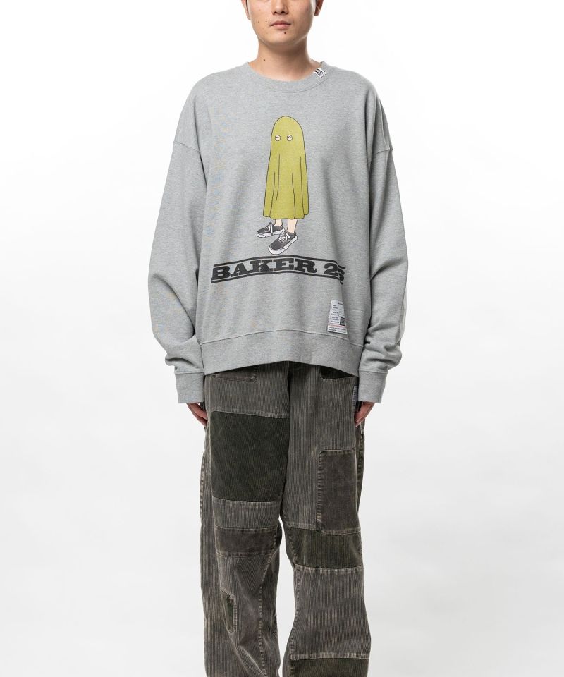 BAKER 26 Printed Pullover Sweatshirt