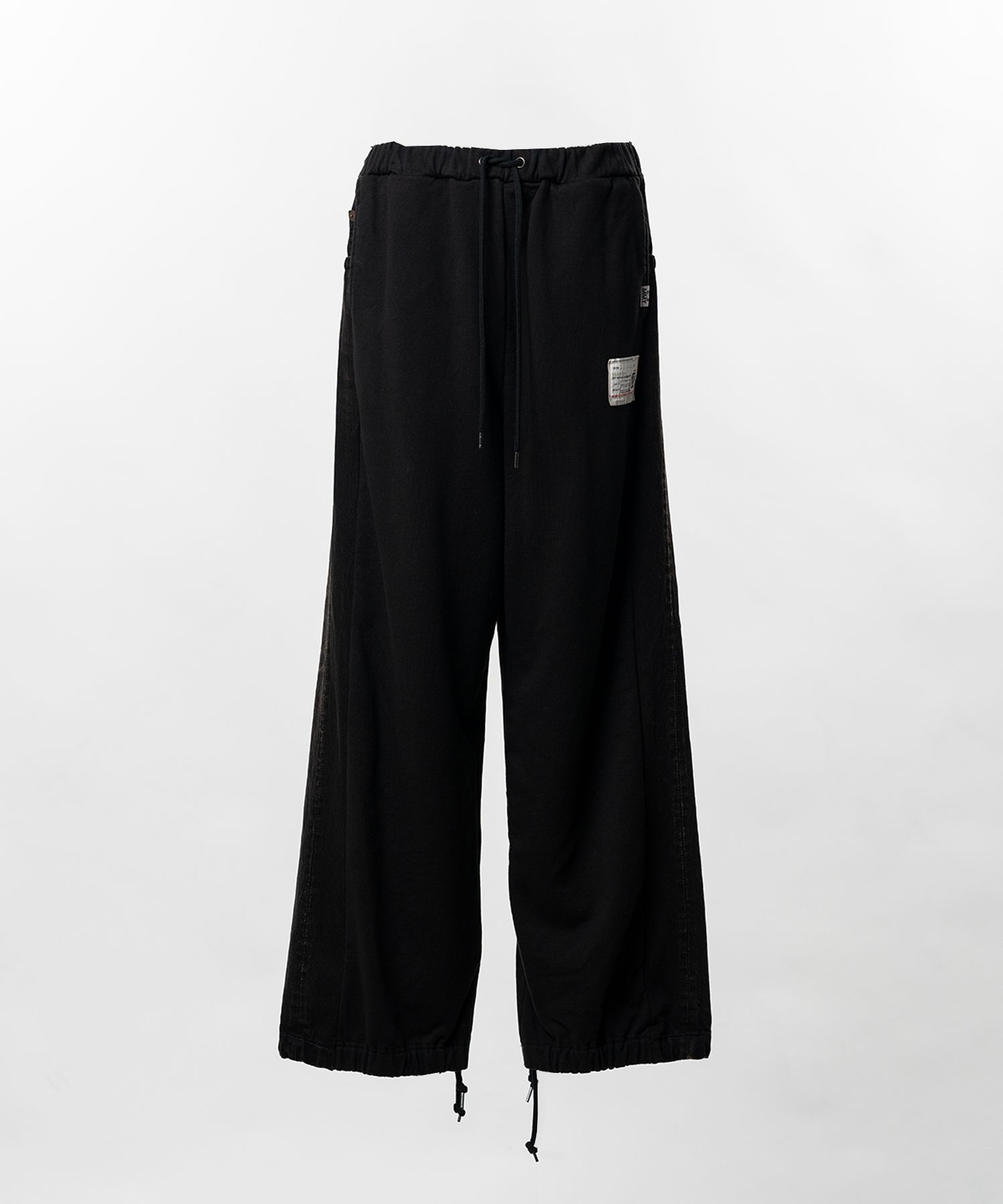 Combined Sweat Denim Pants