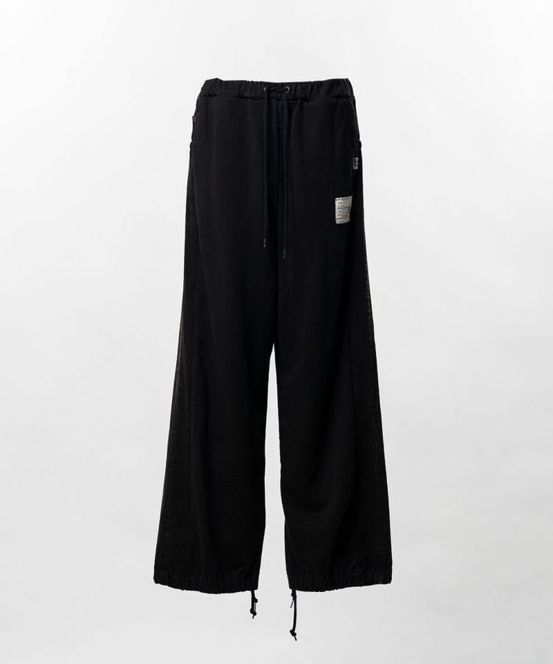 Combined Sweat Denim Pants