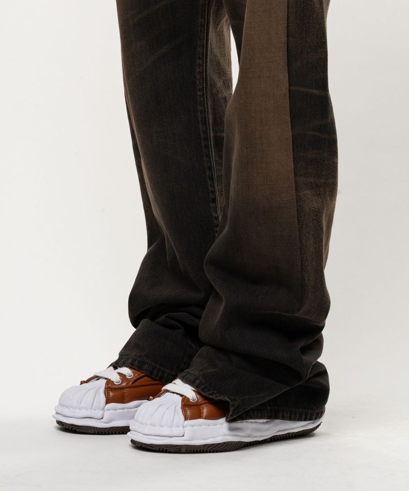 Folded Denim Pants