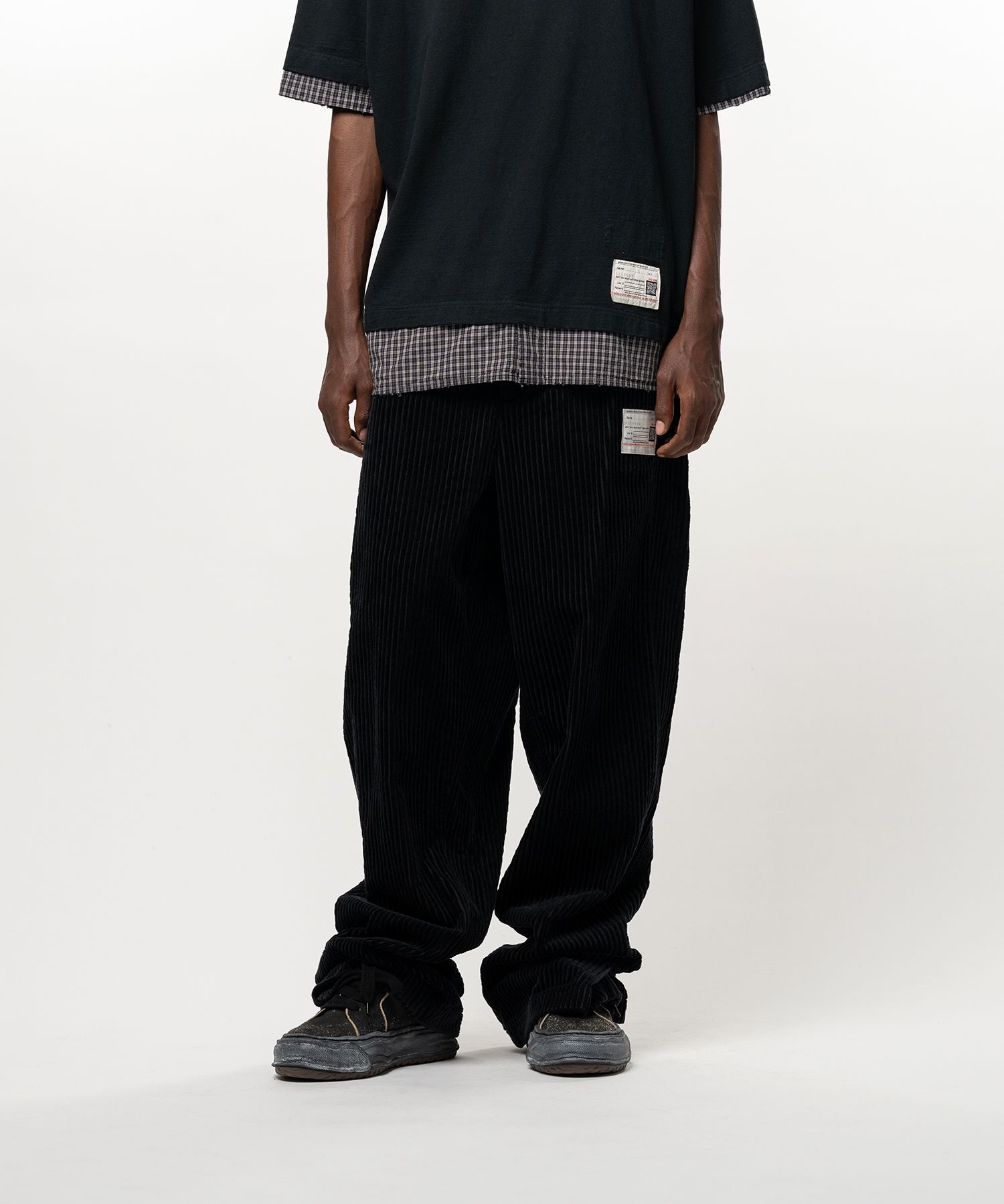 Folded Corduroy Pants