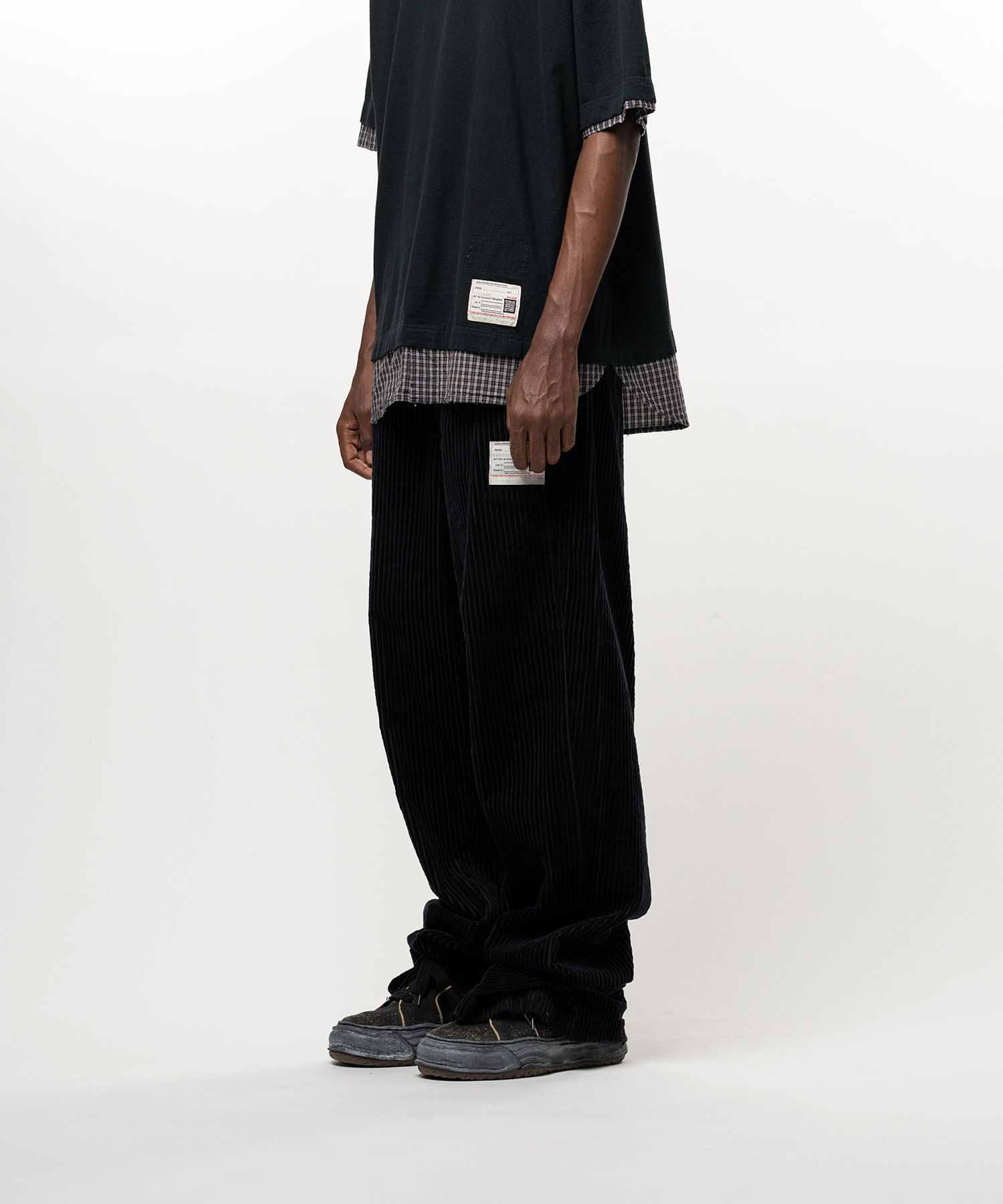 Folded Corduroy Pants