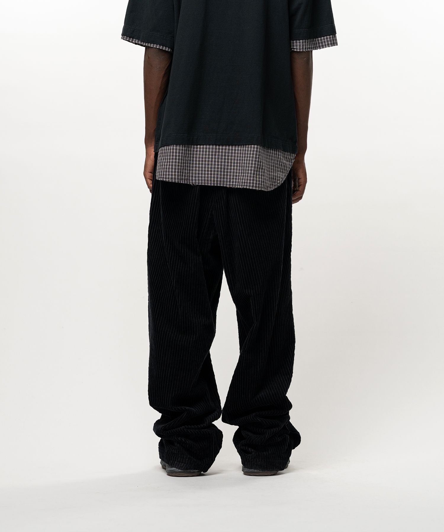 Folded Corduroy Pants